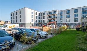 Zenz Massivhaus Objektbau Baustelle in Alfter bei Bonn 